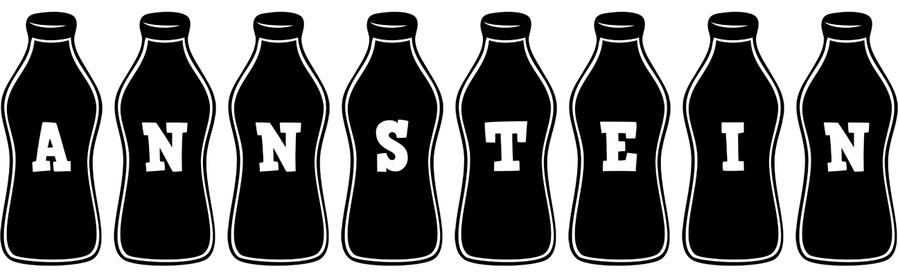 Annstein bottle logo