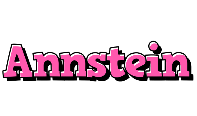Annstein girlish logo