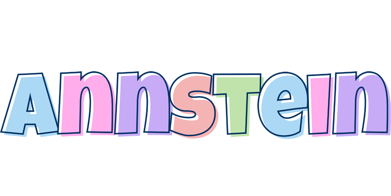 Annstein pastel logo