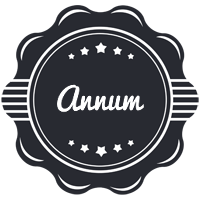 Annum badge logo