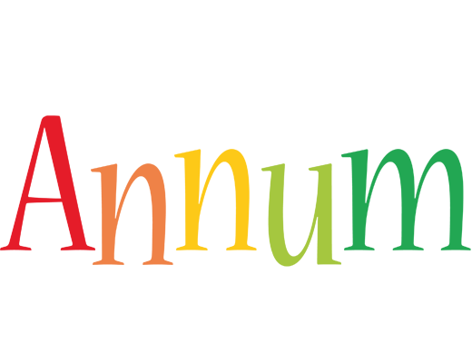 Annum birthday logo