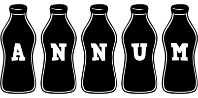 Annum bottle logo