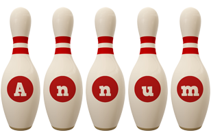 Annum bowling-pin logo