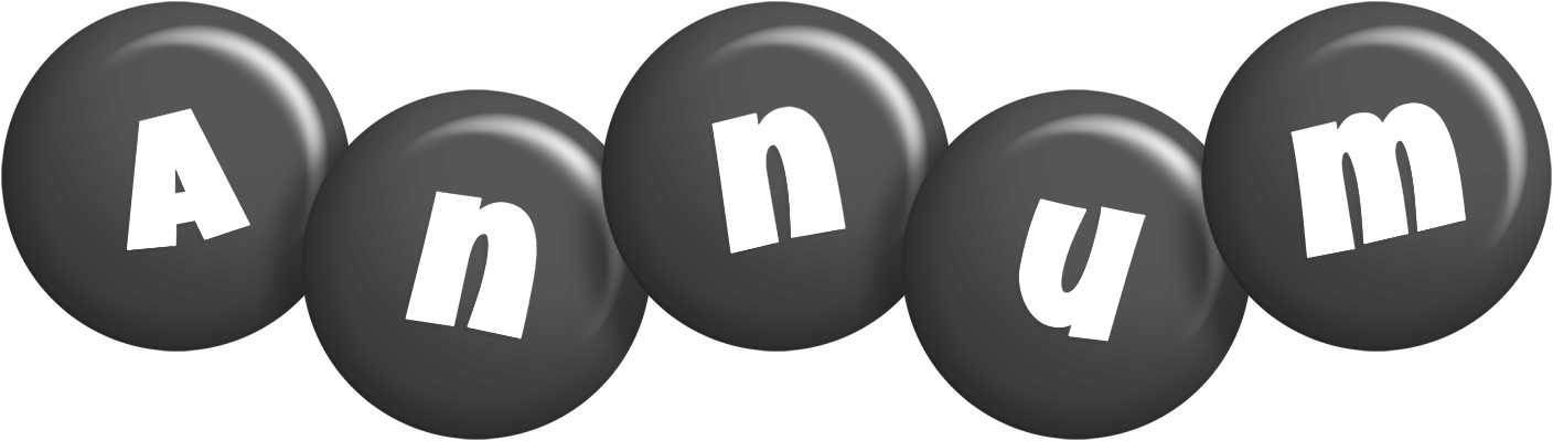Annum candy-black logo