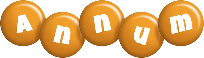 Annum candy-orange logo