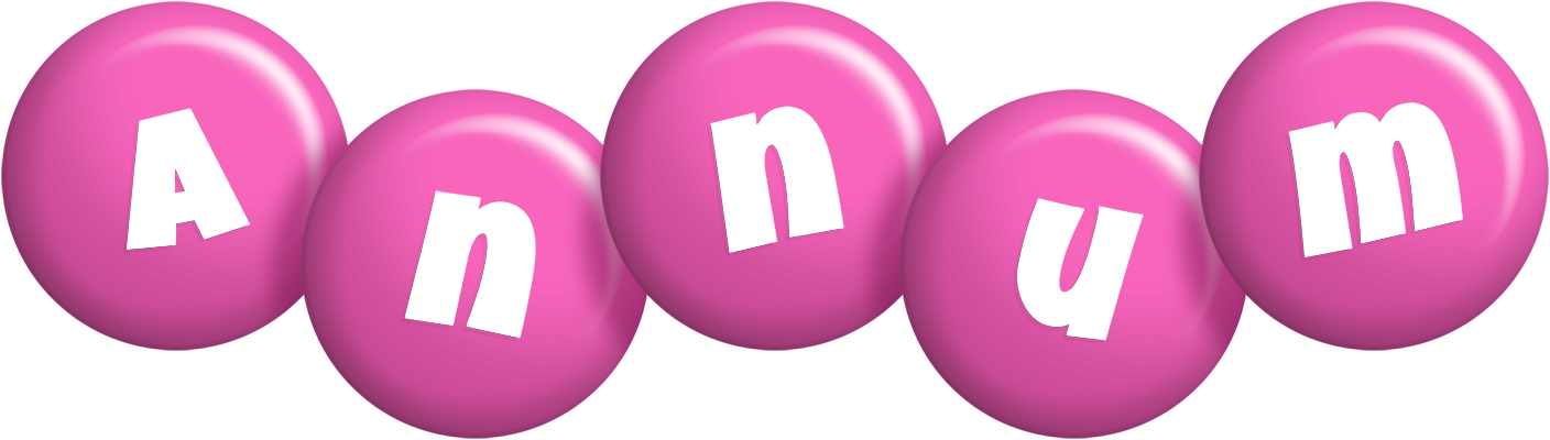 Annum candy-pink logo