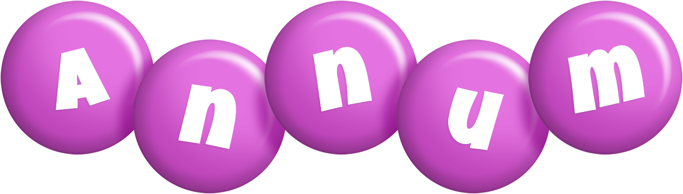 Annum candy-purple logo