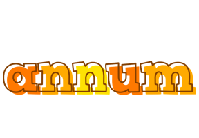 Annum desert logo