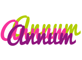 Annum flowers logo