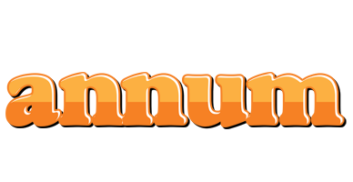 Annum orange logo