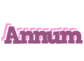 Annum relaxing logo