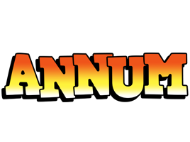 Annum sunset logo