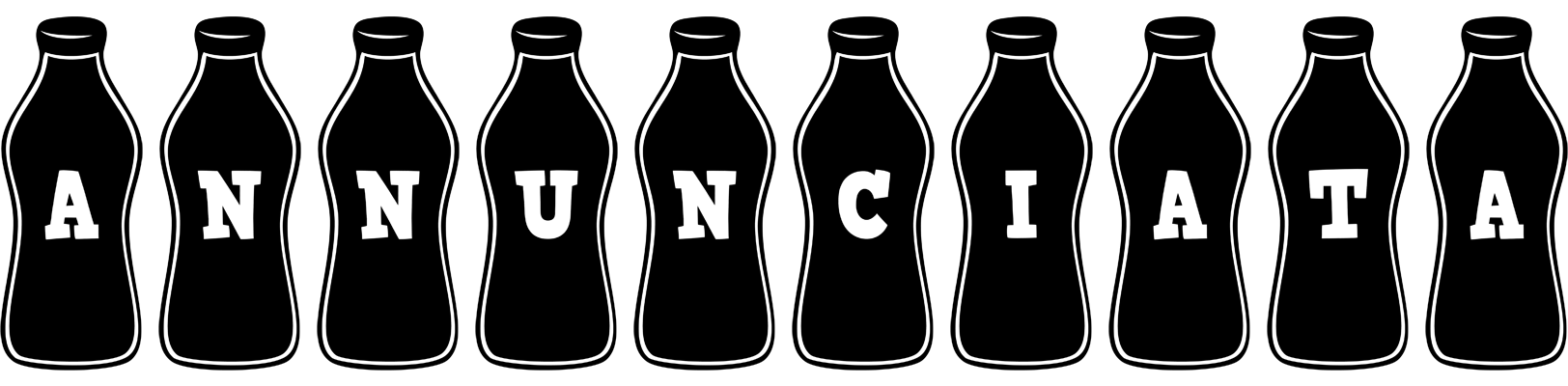 Annunciata bottle logo