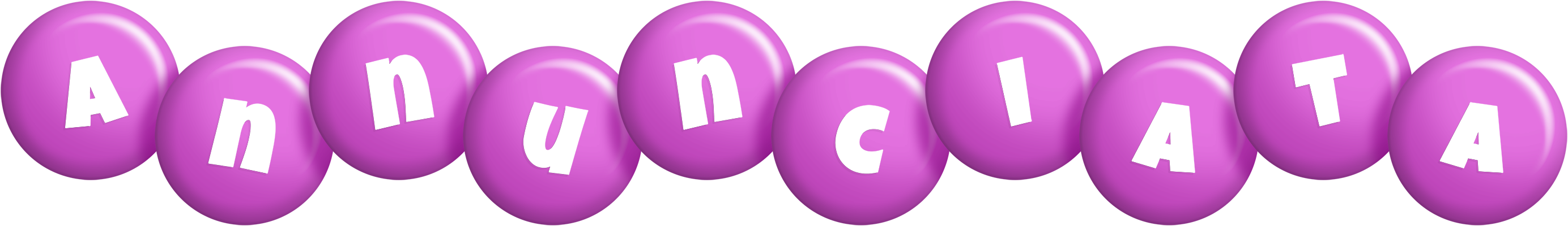 Annunciata candy-purple logo
