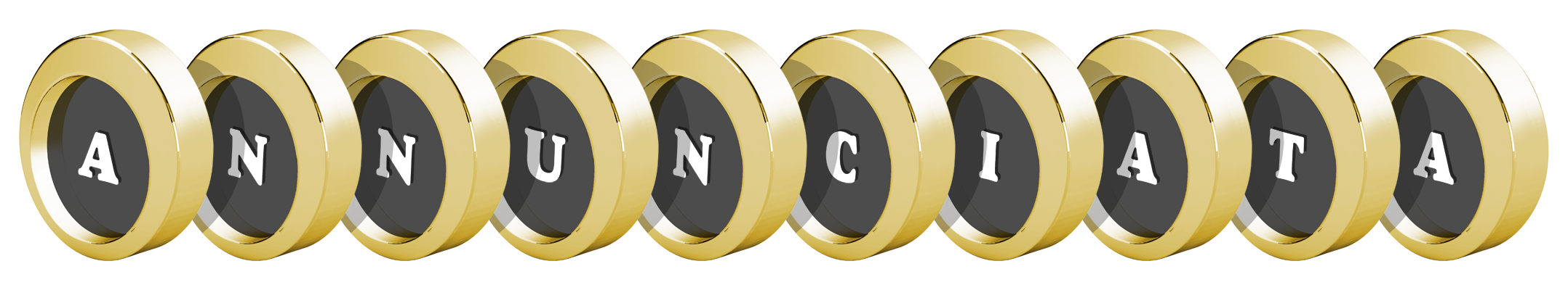 Annunciata gold logo