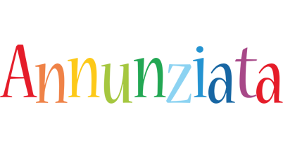 Annunziata birthday logo