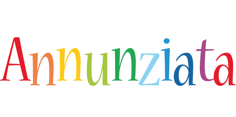 Annunziata birthday logo