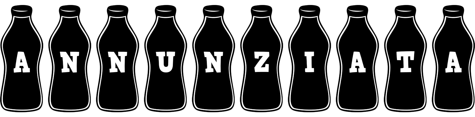 Annunziata bottle logo