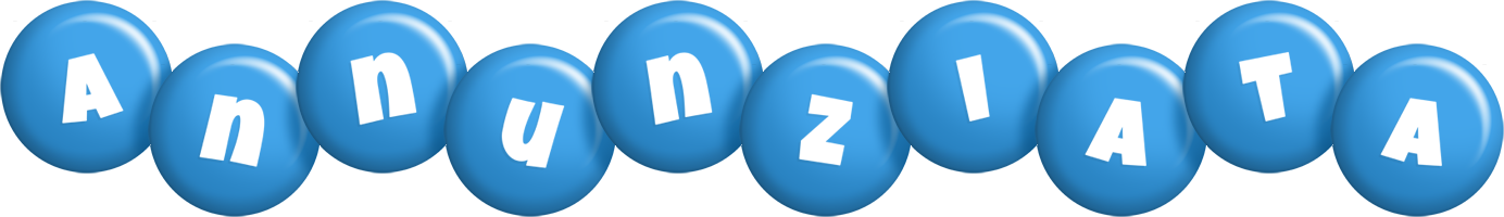 Annunziata candy-blue logo