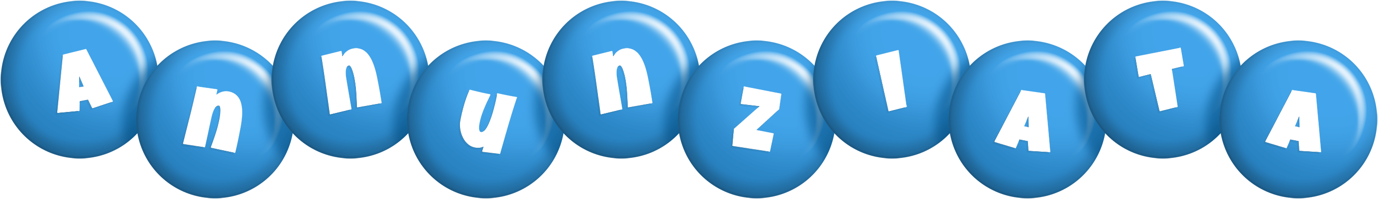 Annunziata candy-blue logo