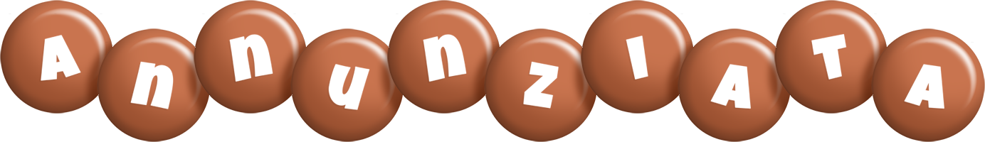 Annunziata candy-brown logo