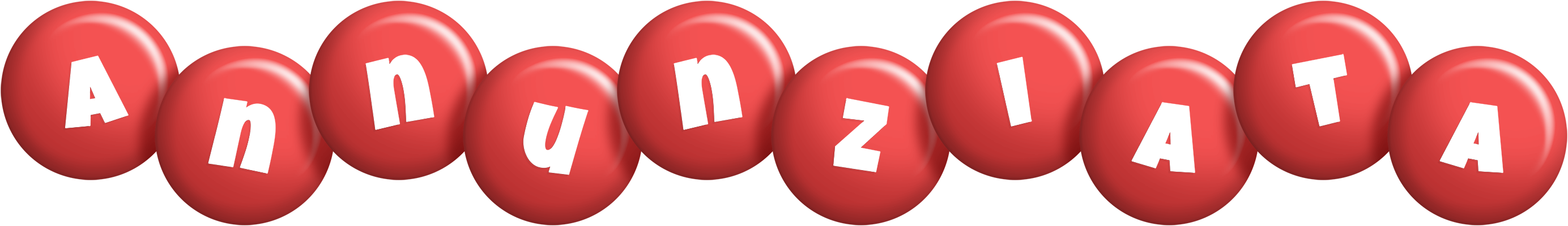 Annunziata candy-red logo