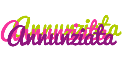 Annunziata flowers logo