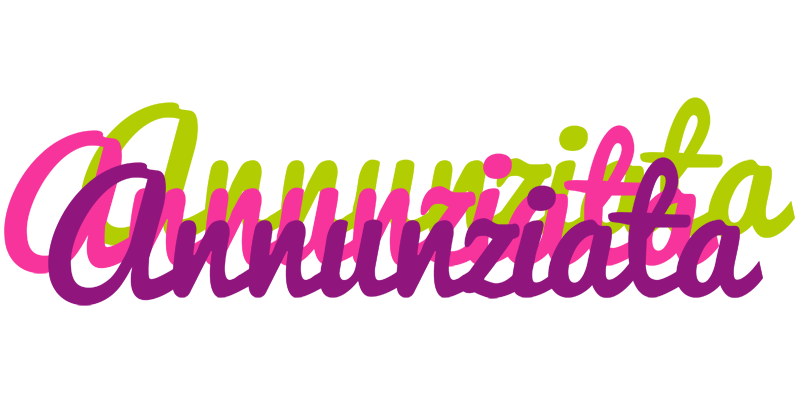 Annunziata flowers logo