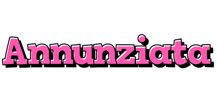 Annunziata girlish logo