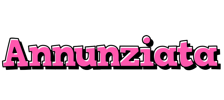 Annunziata girlish logo