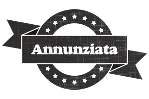 Annunziata grunge logo