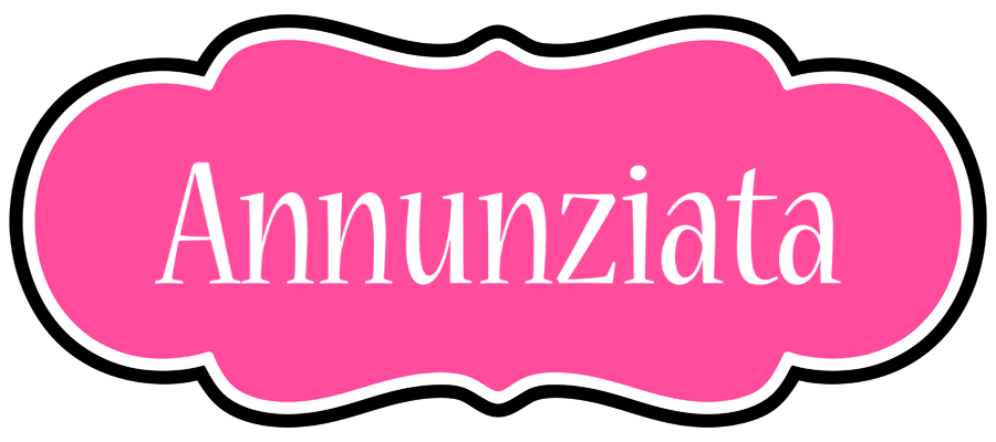 Annunziata invitation logo