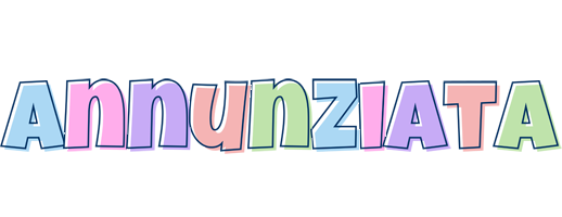 Annunziata pastel logo