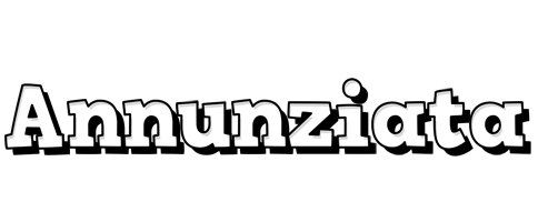 Annunziata snowing logo