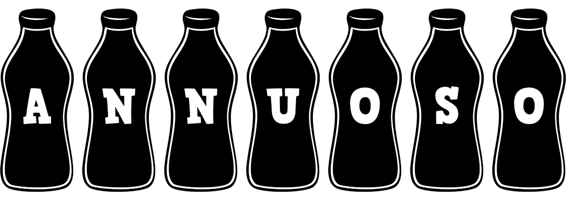 Annuoso bottle logo