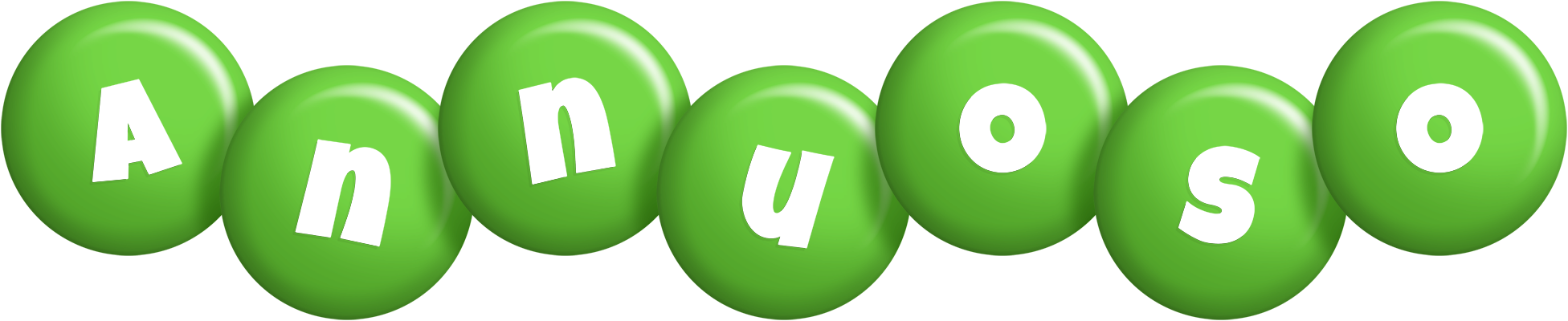 Annuoso candy-green logo