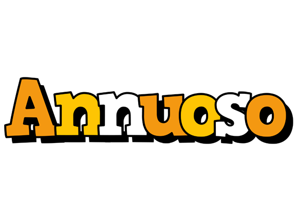 Annuoso cartoon logo