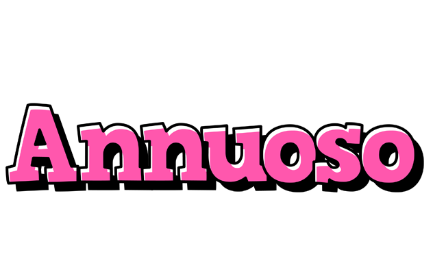 Annuoso girlish logo