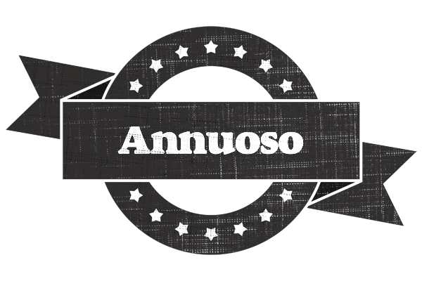Annuoso grunge logo