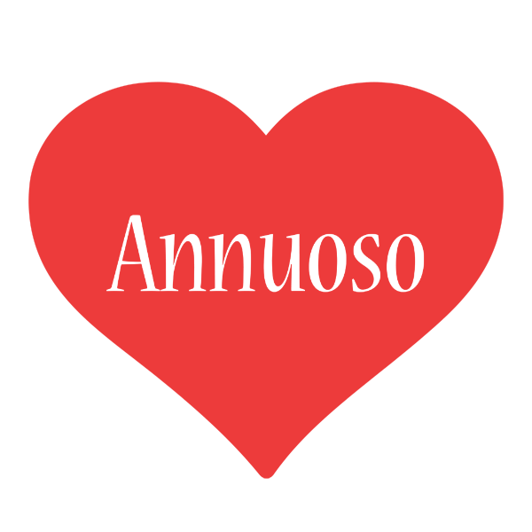 Annuoso love logo