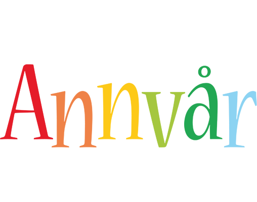 Annvår birthday logo