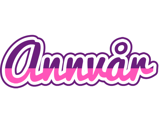 Annvår cheerful logo