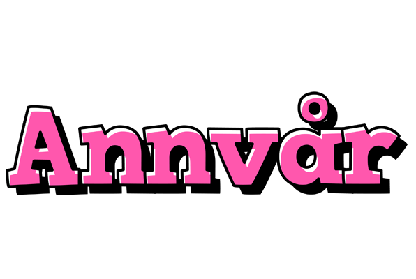 Annvår girlish logo