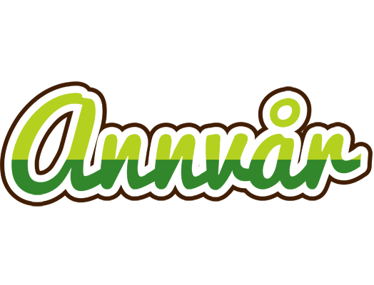 Annvår golfing logo