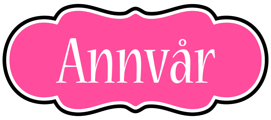 Annvår invitation logo