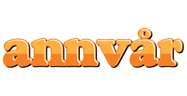 Annvår orange logo