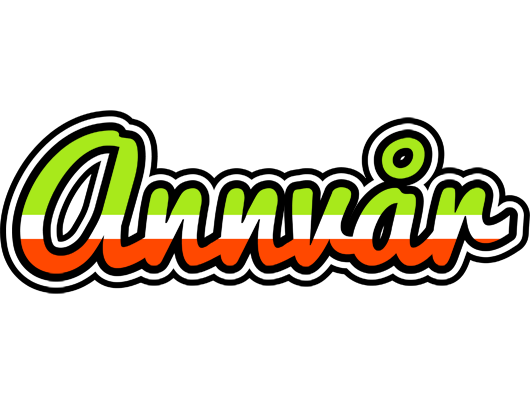 Annvår superfun logo