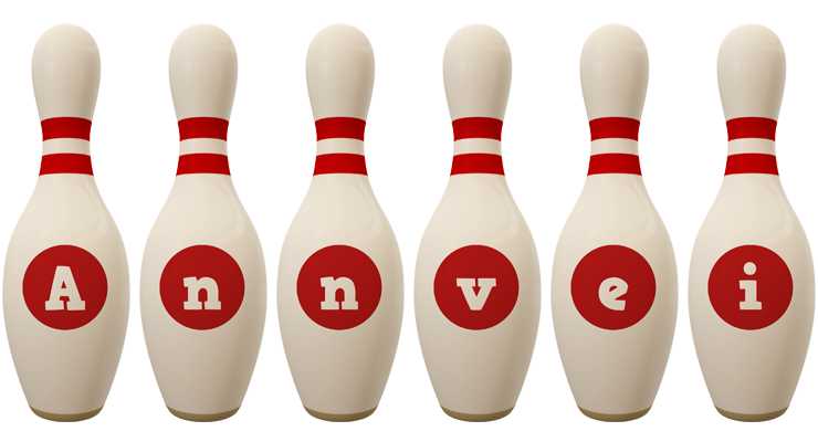 Annvei bowling-pin logo