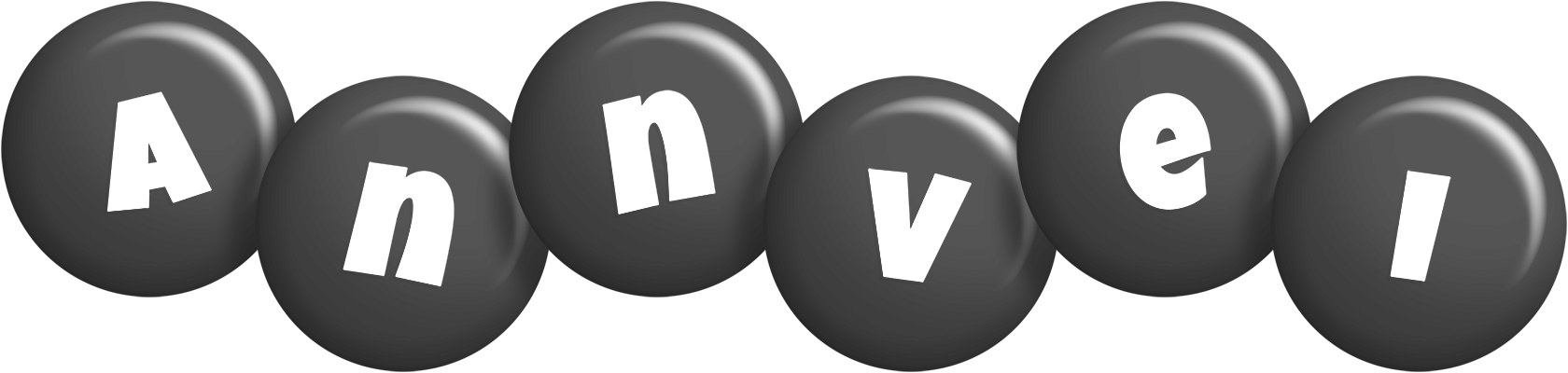 Annvei candy-black logo
