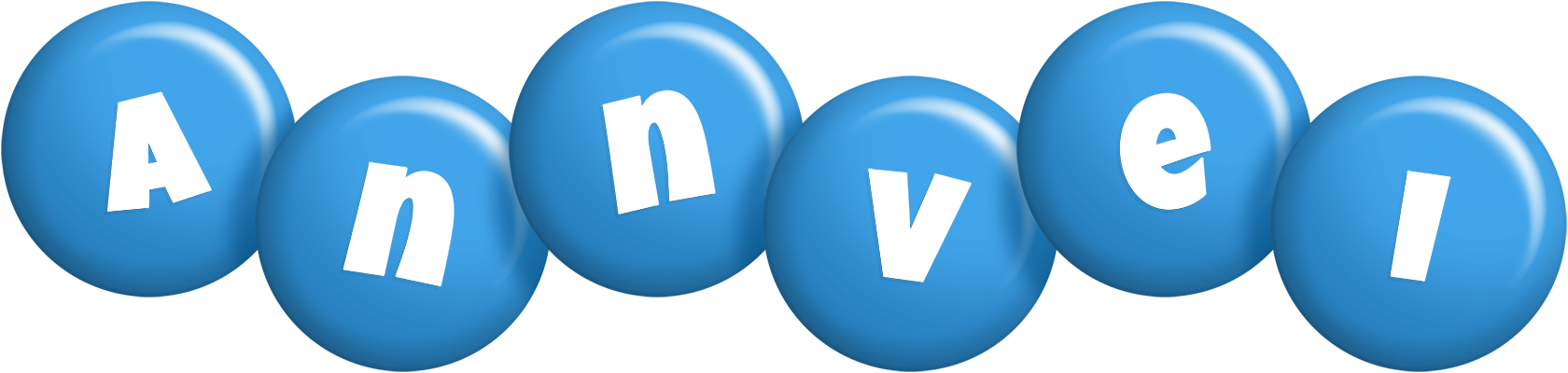 Annvei candy-blue logo